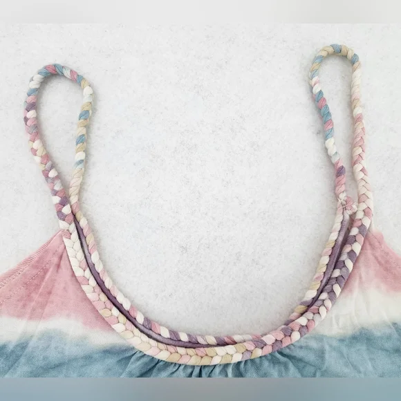 American Eagle Outfitters Soft & Sexy Braided Tie Dye Tank Top Size Extra Small - Picture 5 of 6